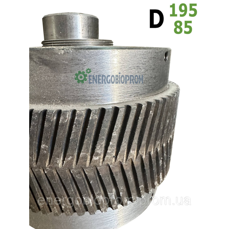 Вузький ролик D195/85 гранулятора ОГМ-1,5 Ролик ялинка для прес гранулятора ОГМ
