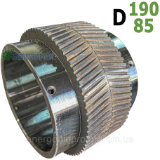 Обичайка прес вальцю ялинка 190/85 мм ОГМ-1.5 Обичайка ролика прес гранулятора ОГМ-1.5 Обичайка пресу ОГМ