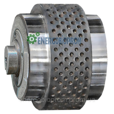 Зібраний ролик ОГМ-1,5 перфорація 208/85мм Вузький перфо ролик гранулятора ОГМ