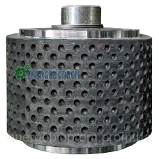 Прес ролик у зборі 208/120мм ОГМ-1,5 Широкий перфораційний ролер гранулятора ОГМ-1 5 Широкий перфо-ролик