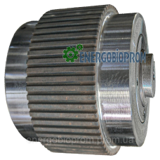 Прес ролик у зборі вузький прямозубий D208/85 Пресуючий ролер гранулятора ОГМ 1 5 Валець гранулятора ОГМ