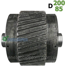 Зібраний косий прес-ролик 200/85мм для ОГМ-1.5 Вузький прес ролер ОГМ Пресуючий валець гранулятора