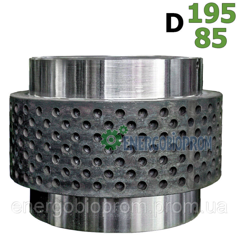 Вузька перфорування обічайка D195/85 ролика ОГМ-1,5 Обичайка прес ролера ОГМ Перфо обічайка преса ОГМ 1.5