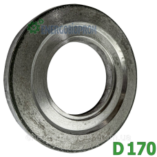 Шайба шліцьового вала прес-гранулятора D 170 мм для ОГМ-1,5 Шайба шліц вала ОГМ 1,5 Сталева шайба гранулятора