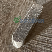 Шпонка центральної проміжної шестерні ОГМ-1,5 Шпонка шестерні редуктора гранулятора ОГМ 1.5