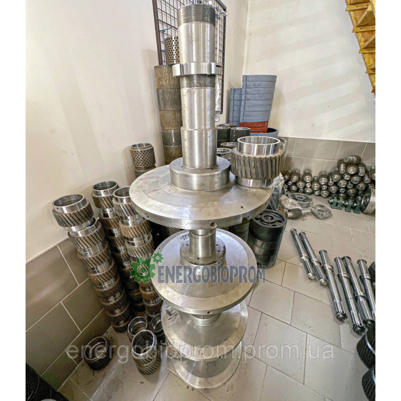 Набір планшайба в зборі зі шліцевими гайками ОГМ-1.5 Лита планшайба ОГМ Планшайба до прес-гранулятора Набір планшайба в зборі зі шліцевими гайками ОГМ-1.5 Лита планшайба ОГМ Планшайба до прес-гранулятора