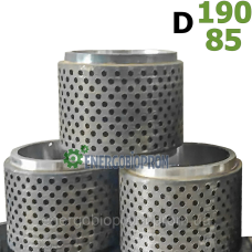 Перфорована широка обичайка D190/120 для прес-вальця ОГМ-1,5 що пресує перфо обичайка ролера ОГМ