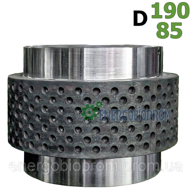 Вузька перфорована обичайка D190/85 ролика ОГМ-1,5 Обичайка прес ролера ОГМ Перфо обичайка преса ОГМ 1.5