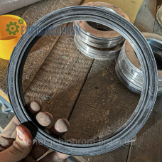 Змінний сальник шліц вала 170х200 Сальник вала під гранулятор ОГМ-1.5 Гумовий сальник шліцевого вала