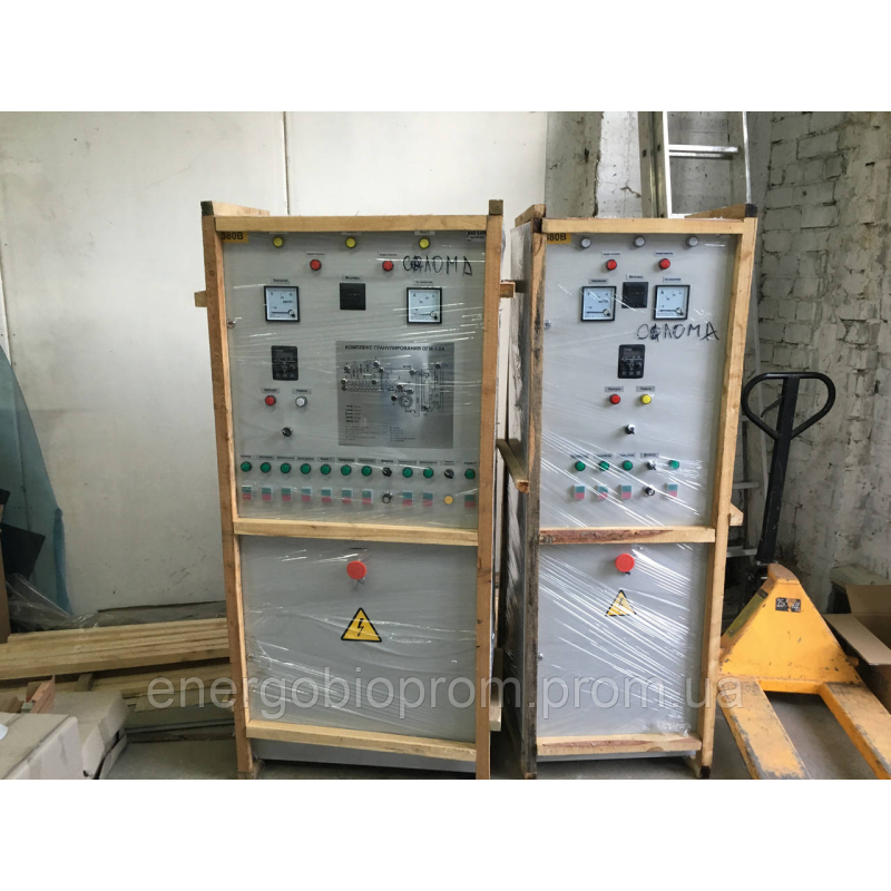Шафа керування комплексом гранулювання ОГМ 0,8 з нижнім завантаженням
