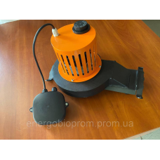 Димосос накладний інжекційний для твердопаливних котлів, витяжний вентилятор ежекторний 180/20 П