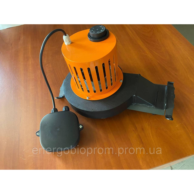 Димосос накладний інжекційний для твердопаливних котлів, витяжний вентилятор ежекторний 180/20 П